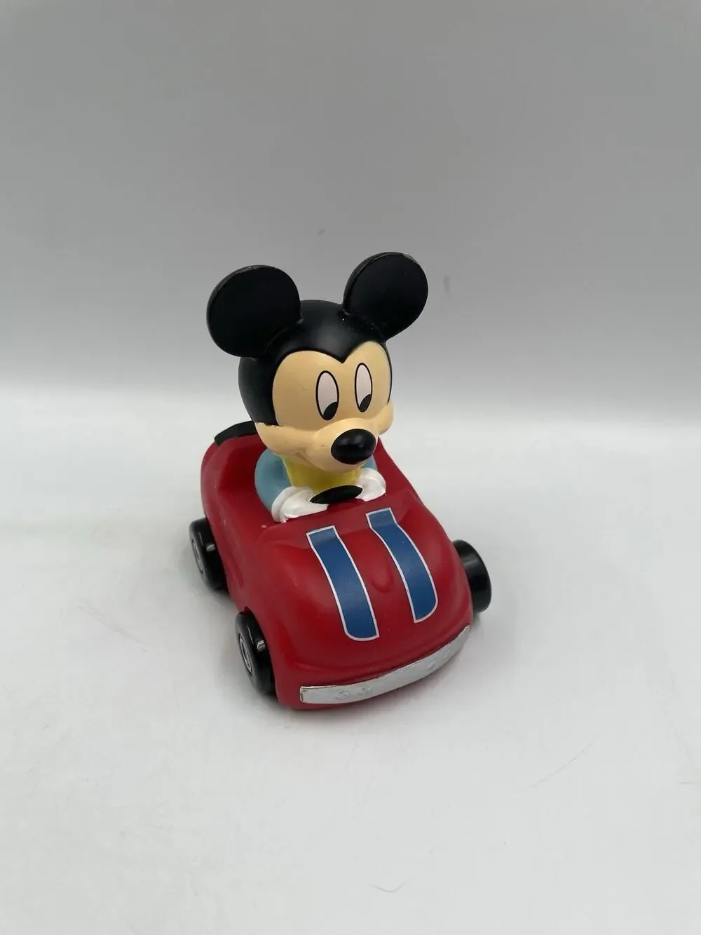 Disney Mickey Mouse Rolling Baby Toy Car Plastic Small Red 3